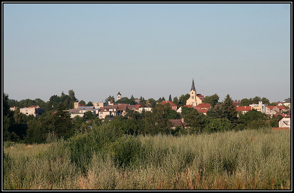 Křemže od západu