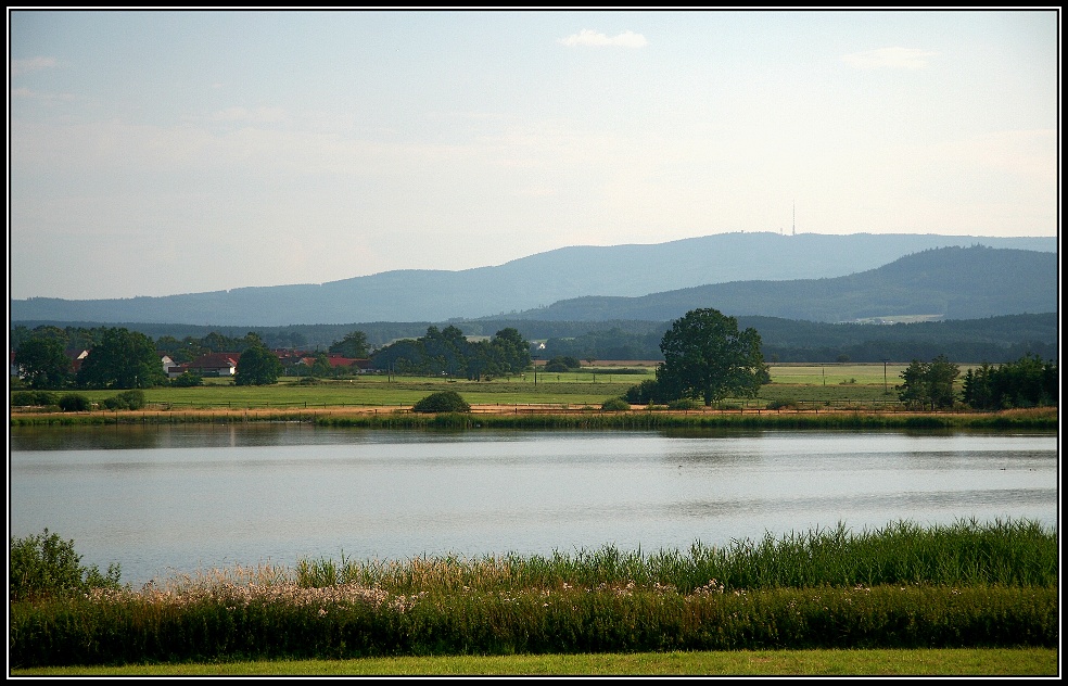 Rybník a panoramata