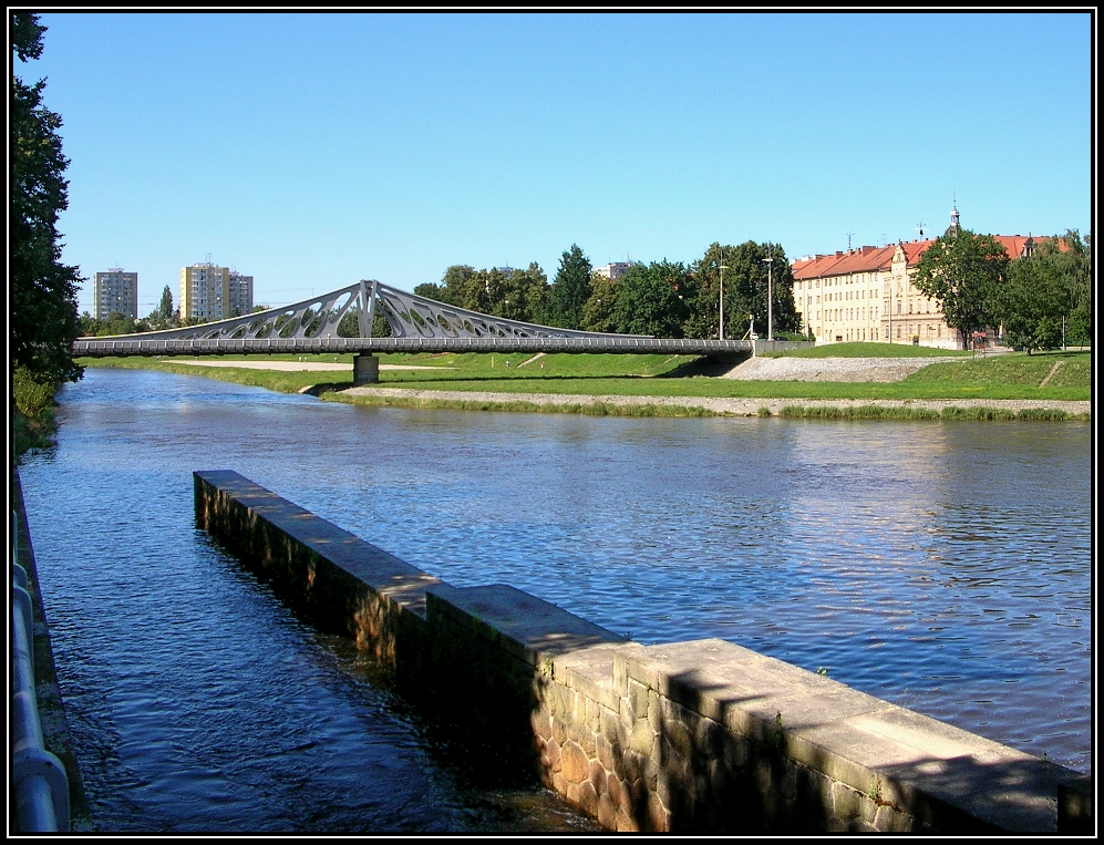 Dlouhý most od Jiráskova jezu