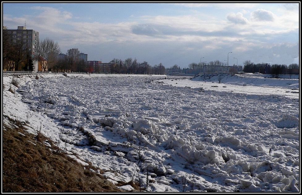 Vltava pod ledem