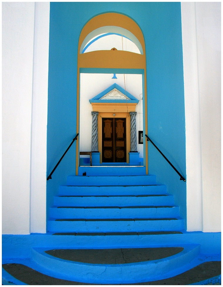Modré schody