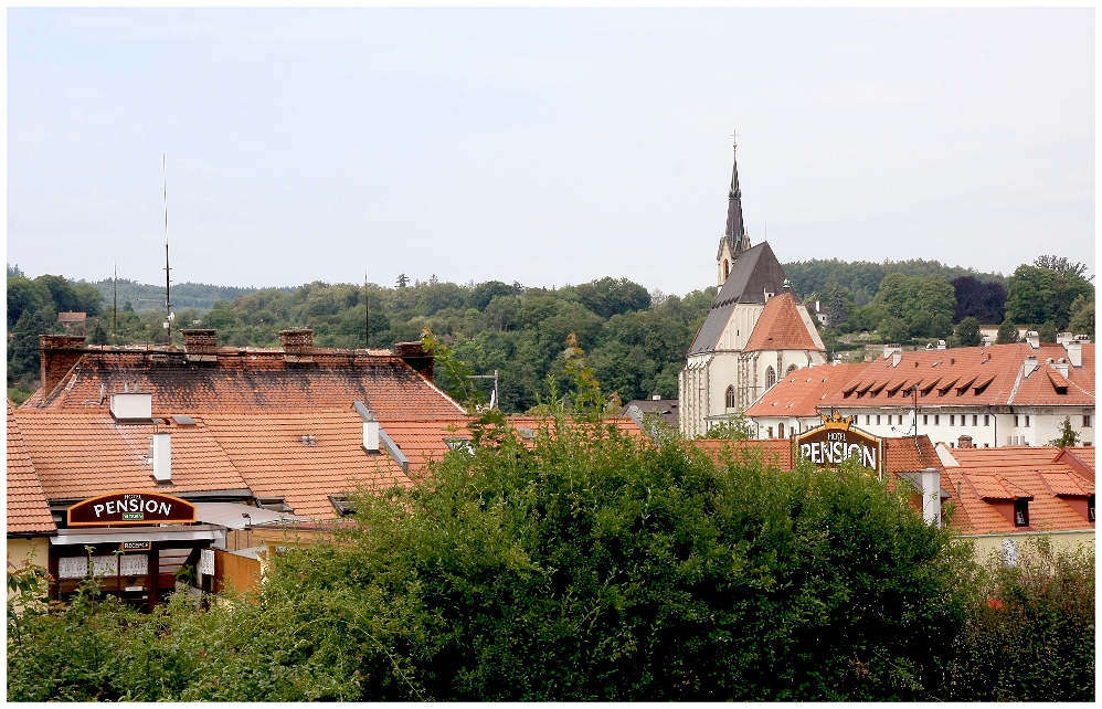 Č.Krumlov je jeden veký pension