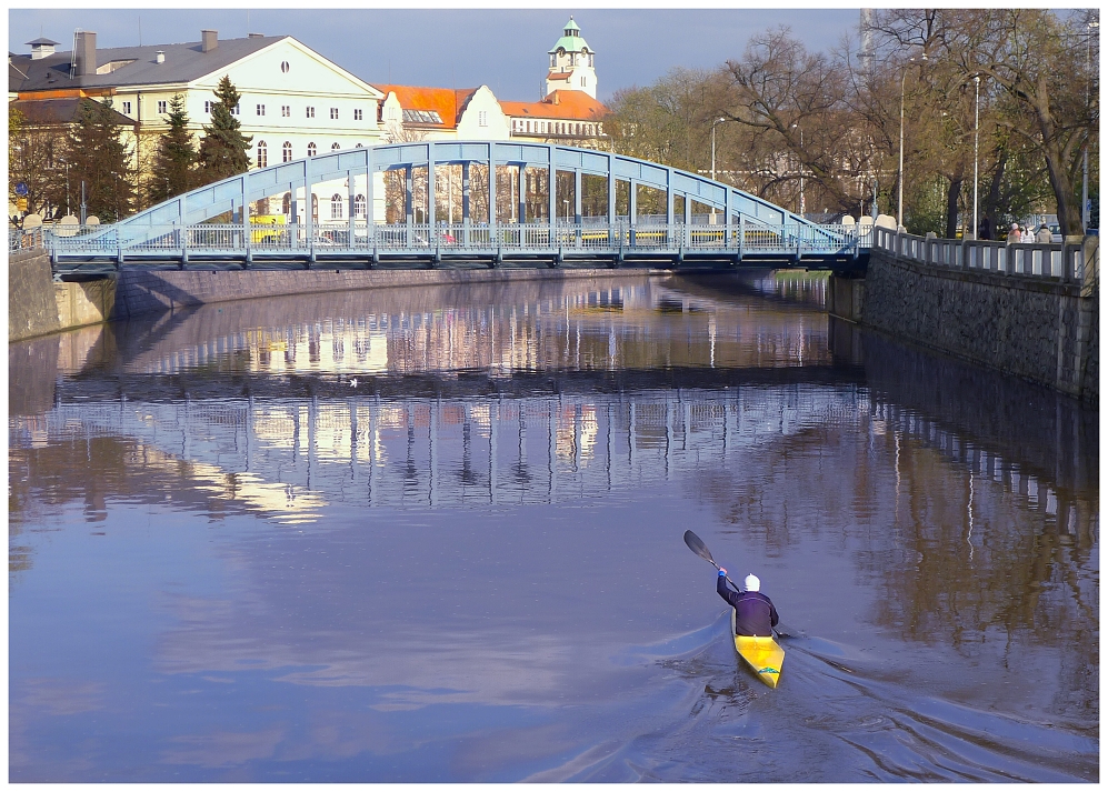 Kajakáři na Malši