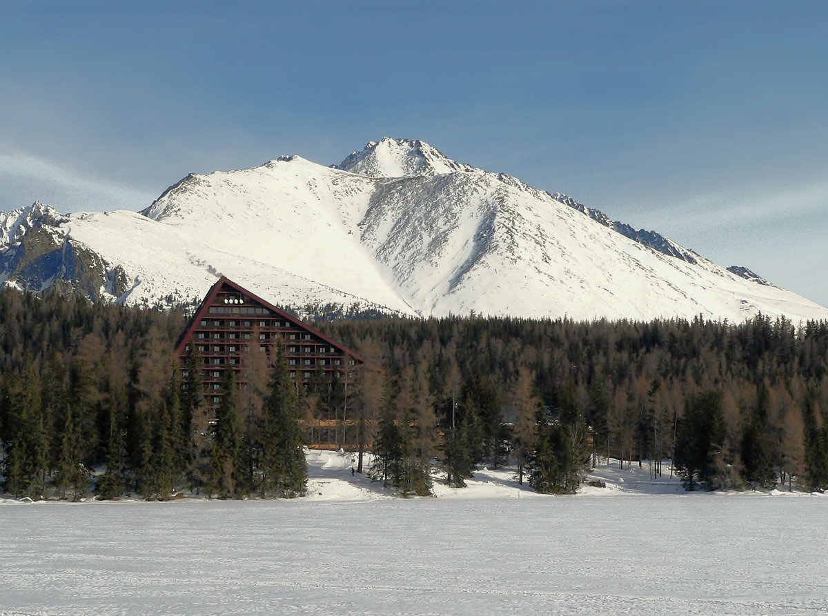 Štrbské Pleso a hotel Patria