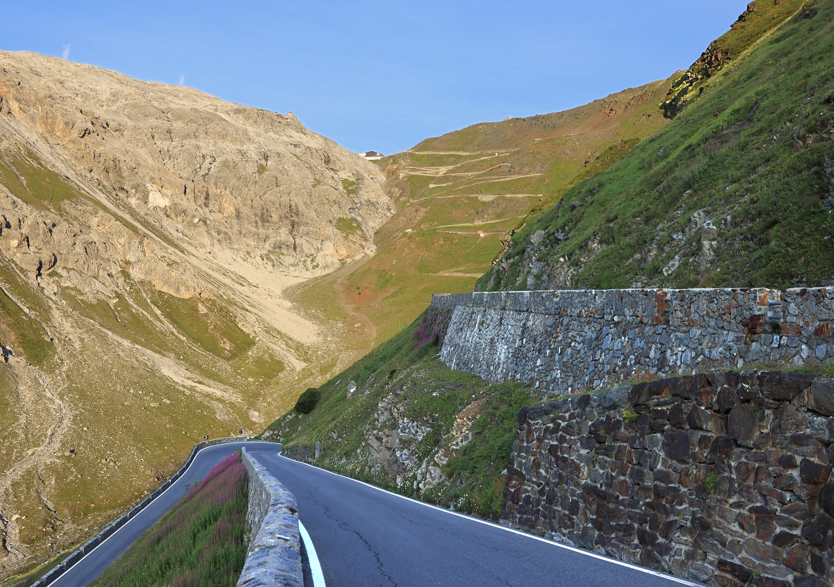 Cestou na Passo Stelvio 2760 m.n.m.