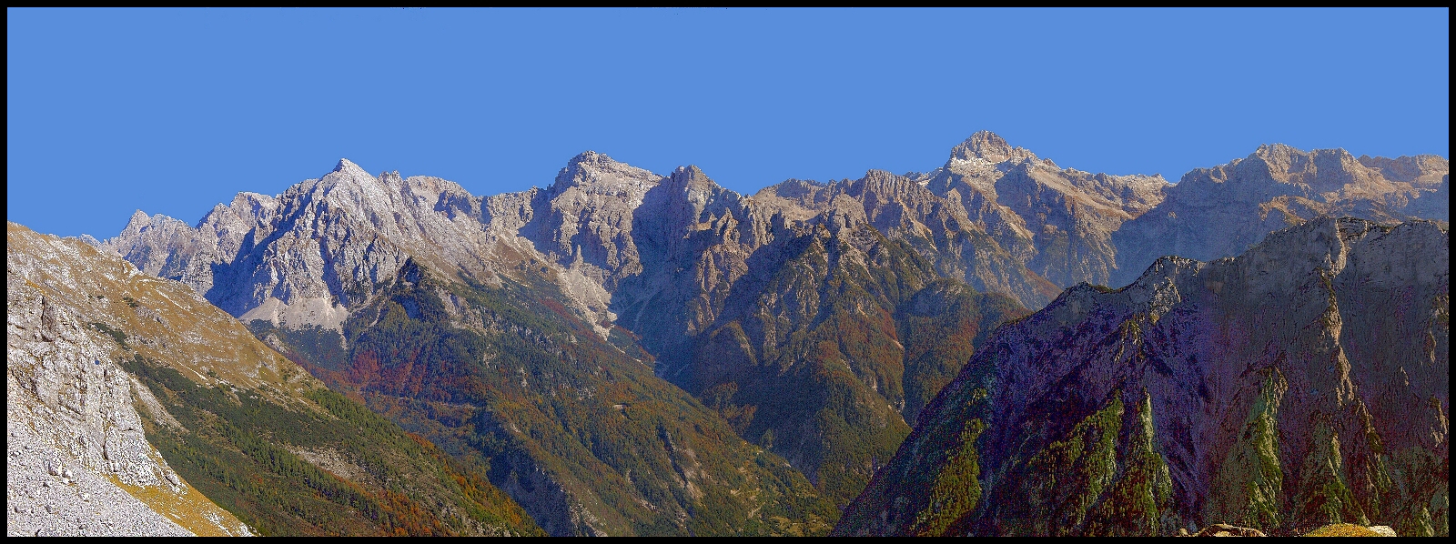 Panorama bez stativu