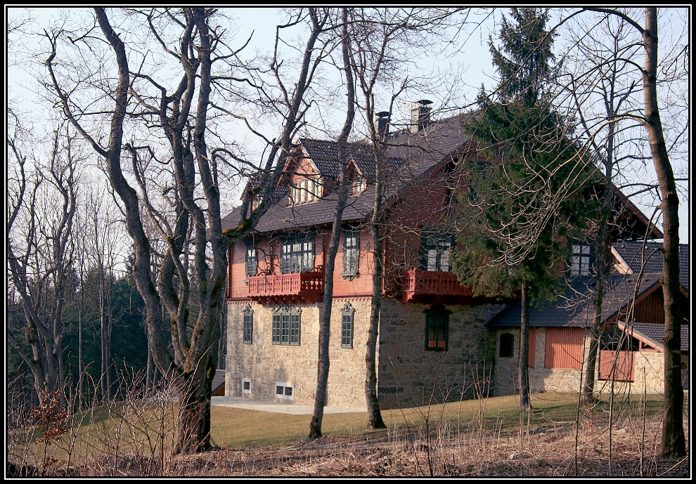 Hotel Sv. Tomáš, zadní partie